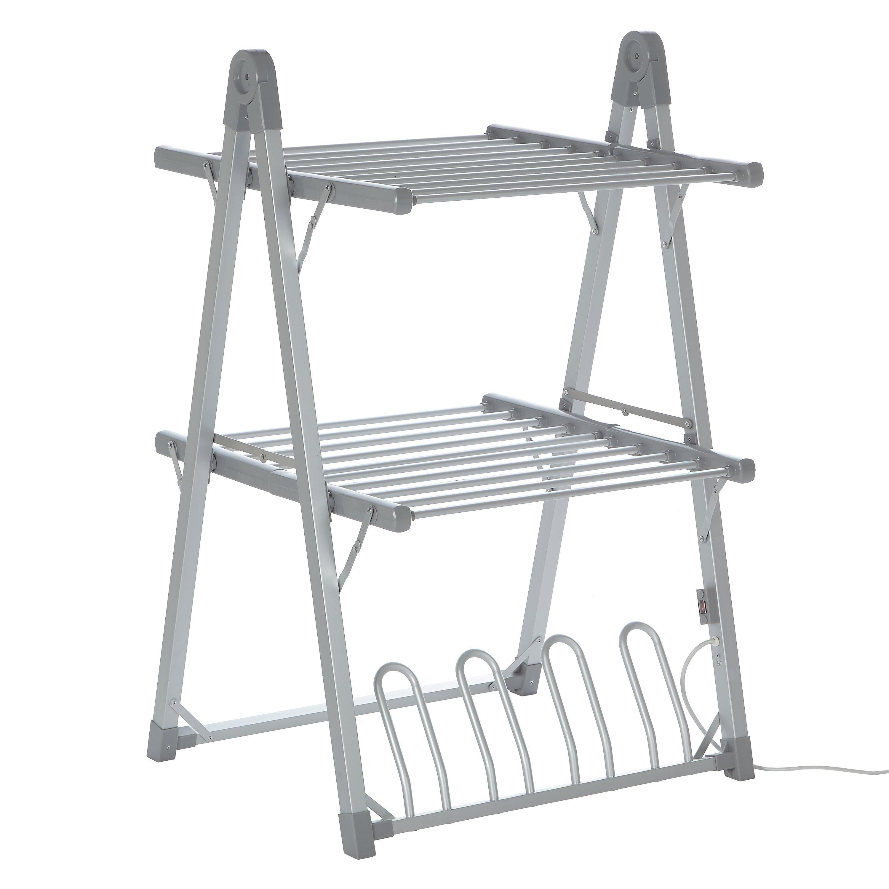 John Lewis 2 Tier Heated Indoor Clothes Airer