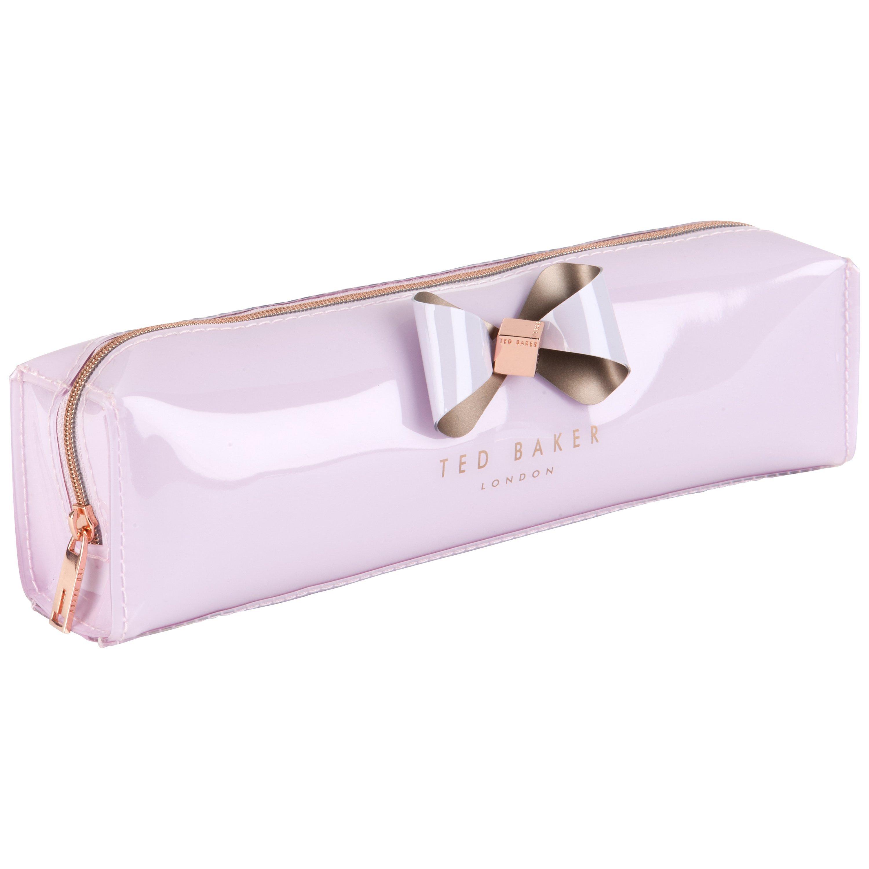 Ted Baker Aker Bow Pencil Case Pale Pink