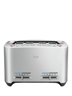 Sage the Smart Toast™ 4 Slice Toaster, Stainless Steel, Stainless Steel