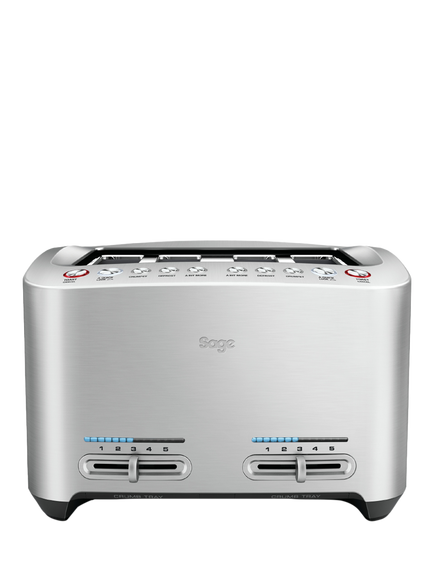 Sage the Smart Toast™ 4 Slice Toaster, Stainless Steel, Stainless Steel
