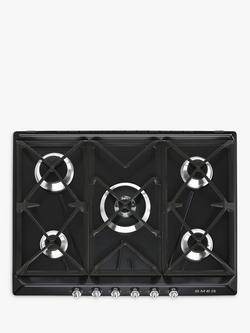 Smeg SR975NGH Victoria Gas Hob, Black, Black