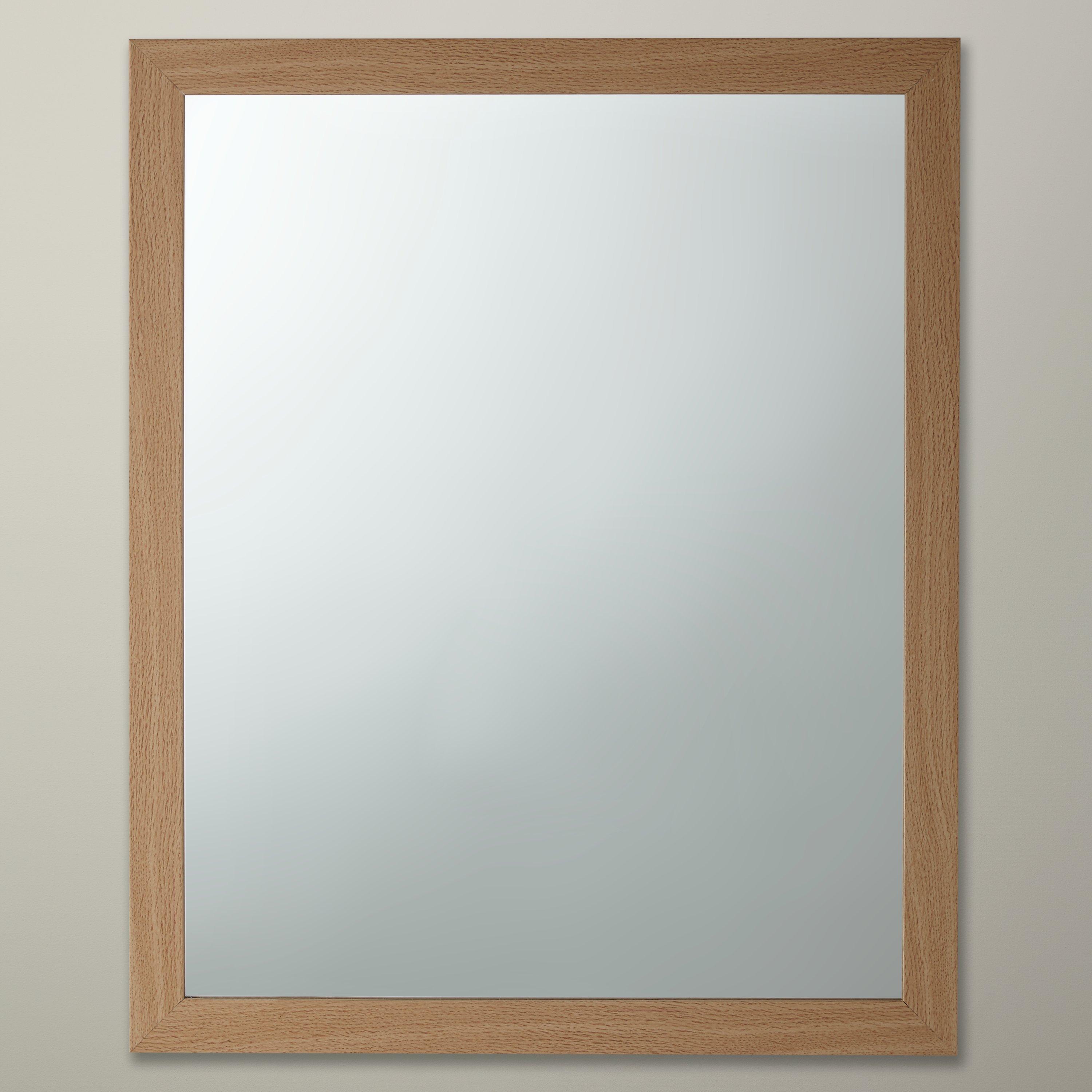 House by John Lewis Rectangular Wall Mirror, 55 x 45cm
