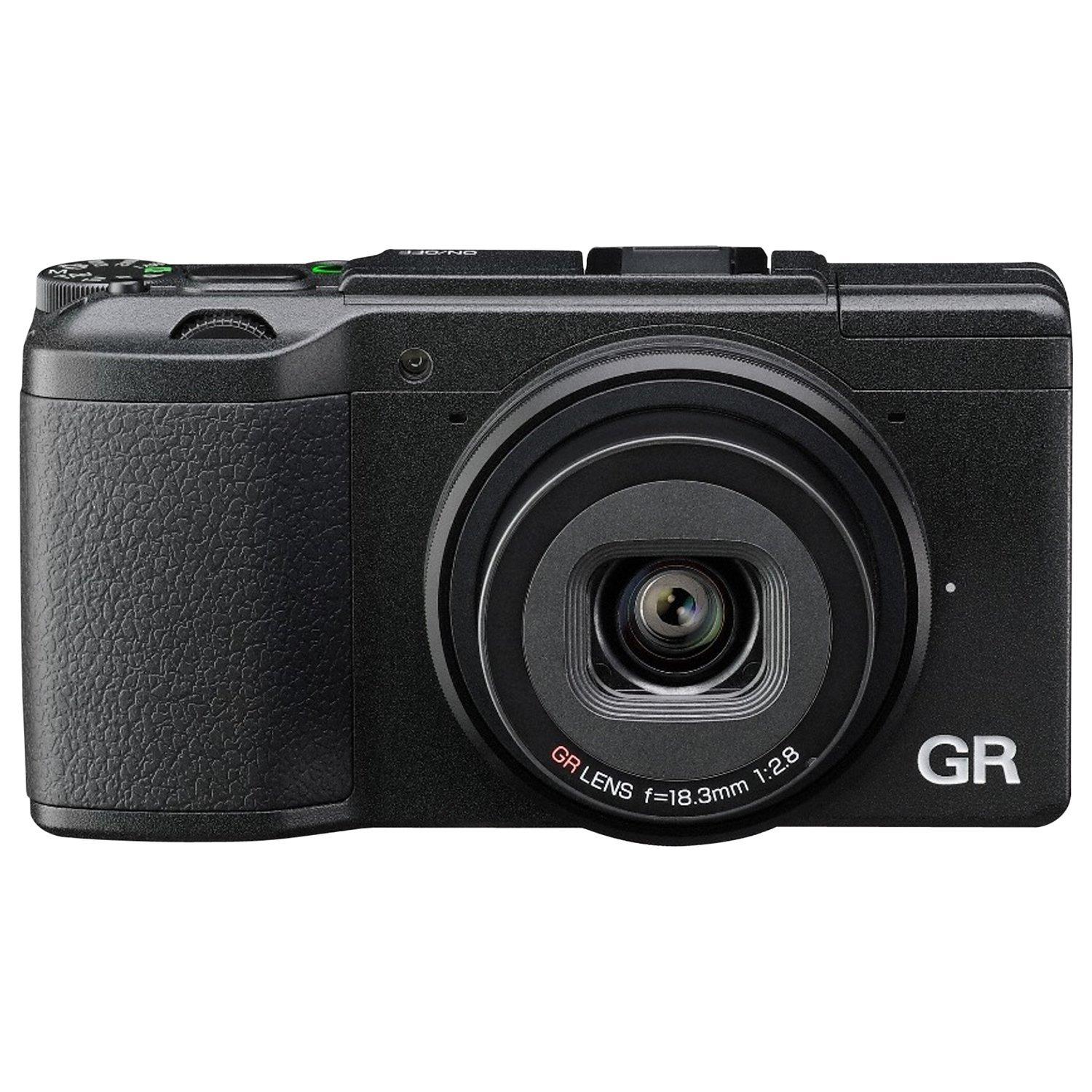 Ricoh GR II Expert Digital Camera, HD 1080p, 16.2MP, Wi-Fi, NFC, 3