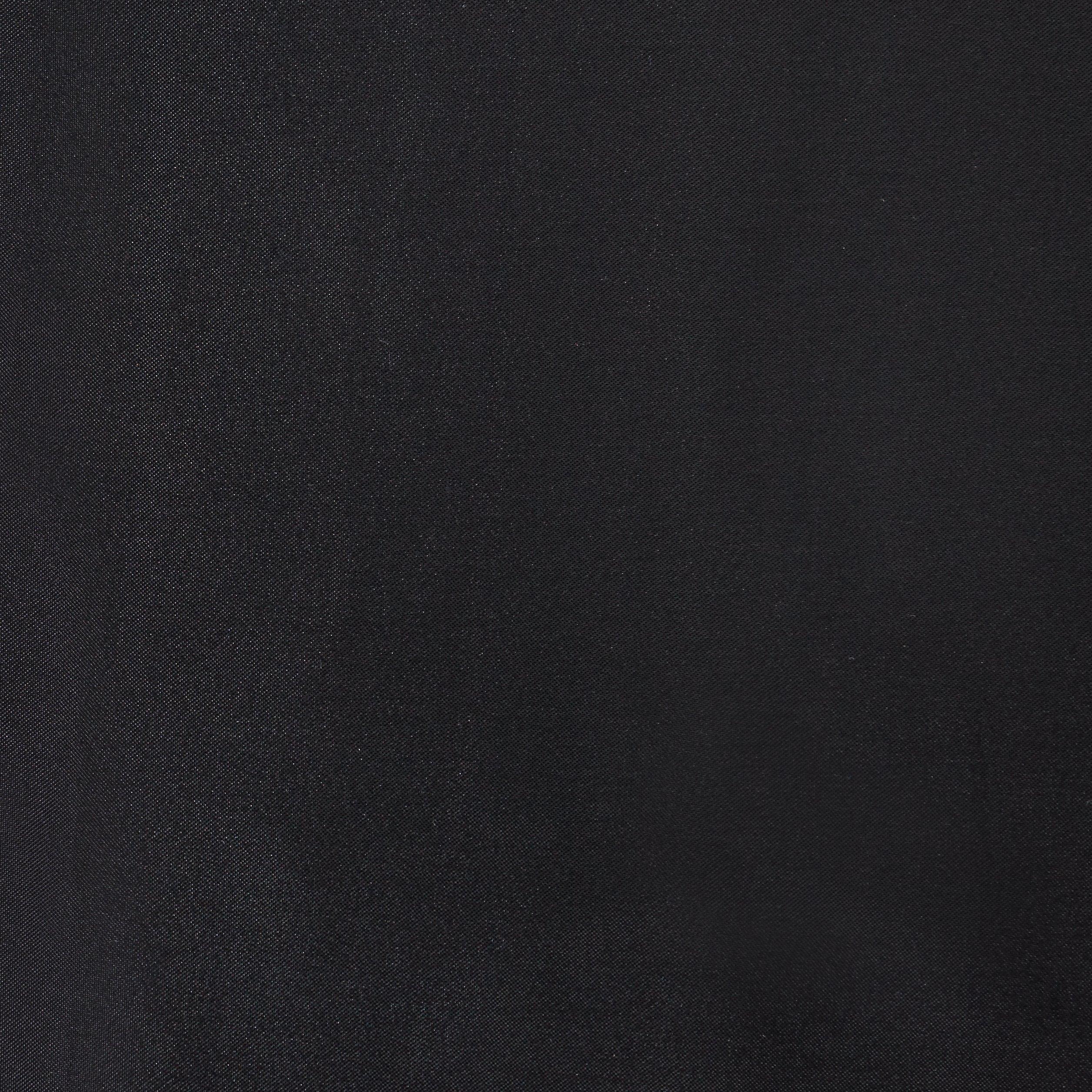Carrington Fabrics Sapphire Satin Fabric, Black
