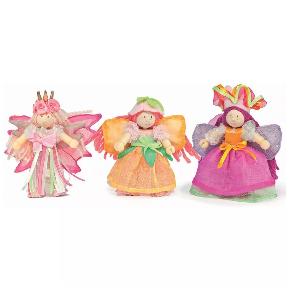 Le Toy Van Budkin Figur „King Parzival“ – Holzfigur, Handbemalt, Beweglich, Mit Stoffkleidung – Für Kinder Ab 3