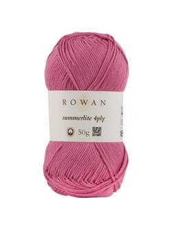 Rowan Summerlite 4 Ply Yarn, 50g, Pinched Pink