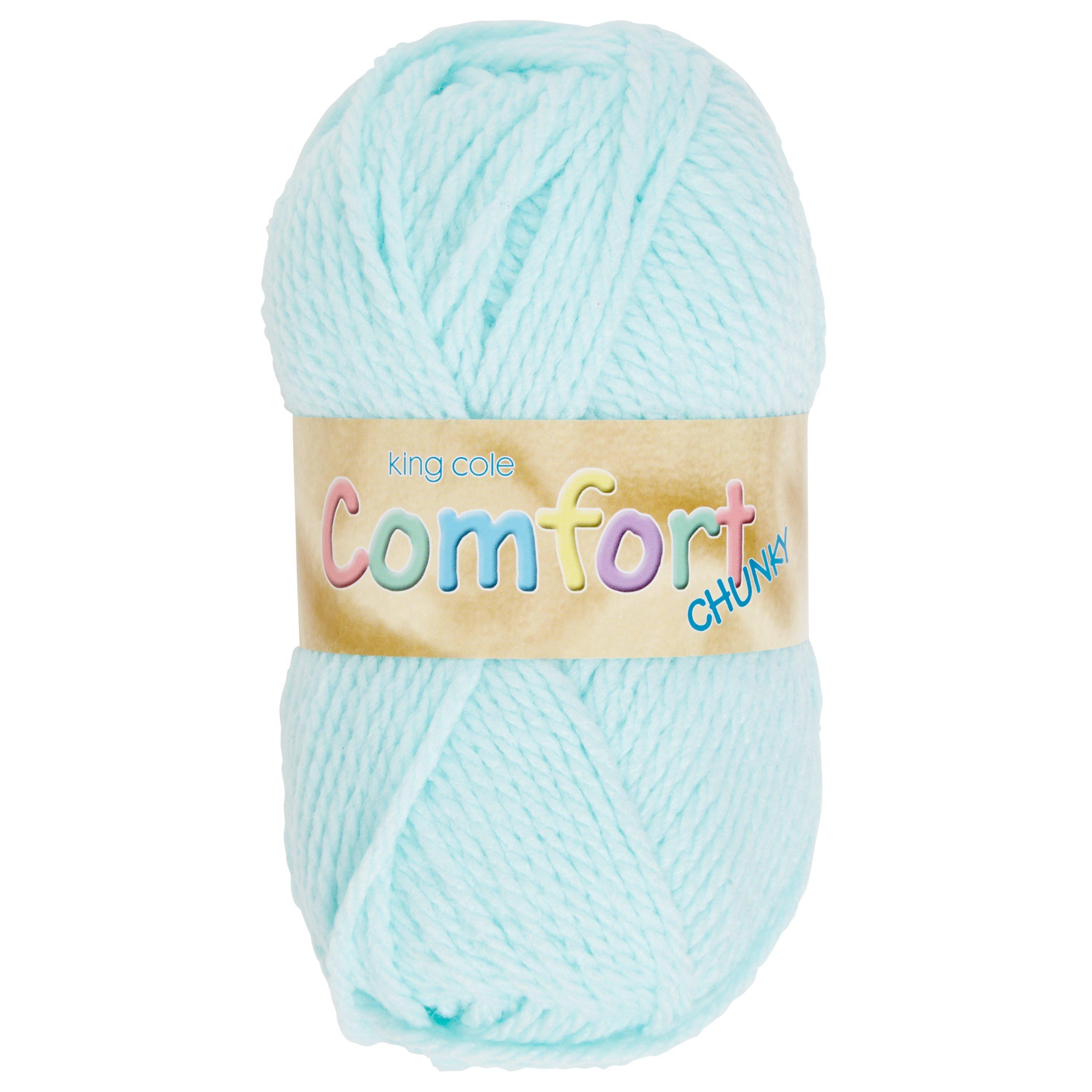 King Cole Comfort Chunky Yarn, 100g, 423 Eau De Ni