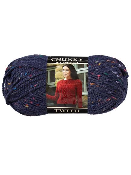 King Cole Chunky Tweed Yarn, 100g, Skye