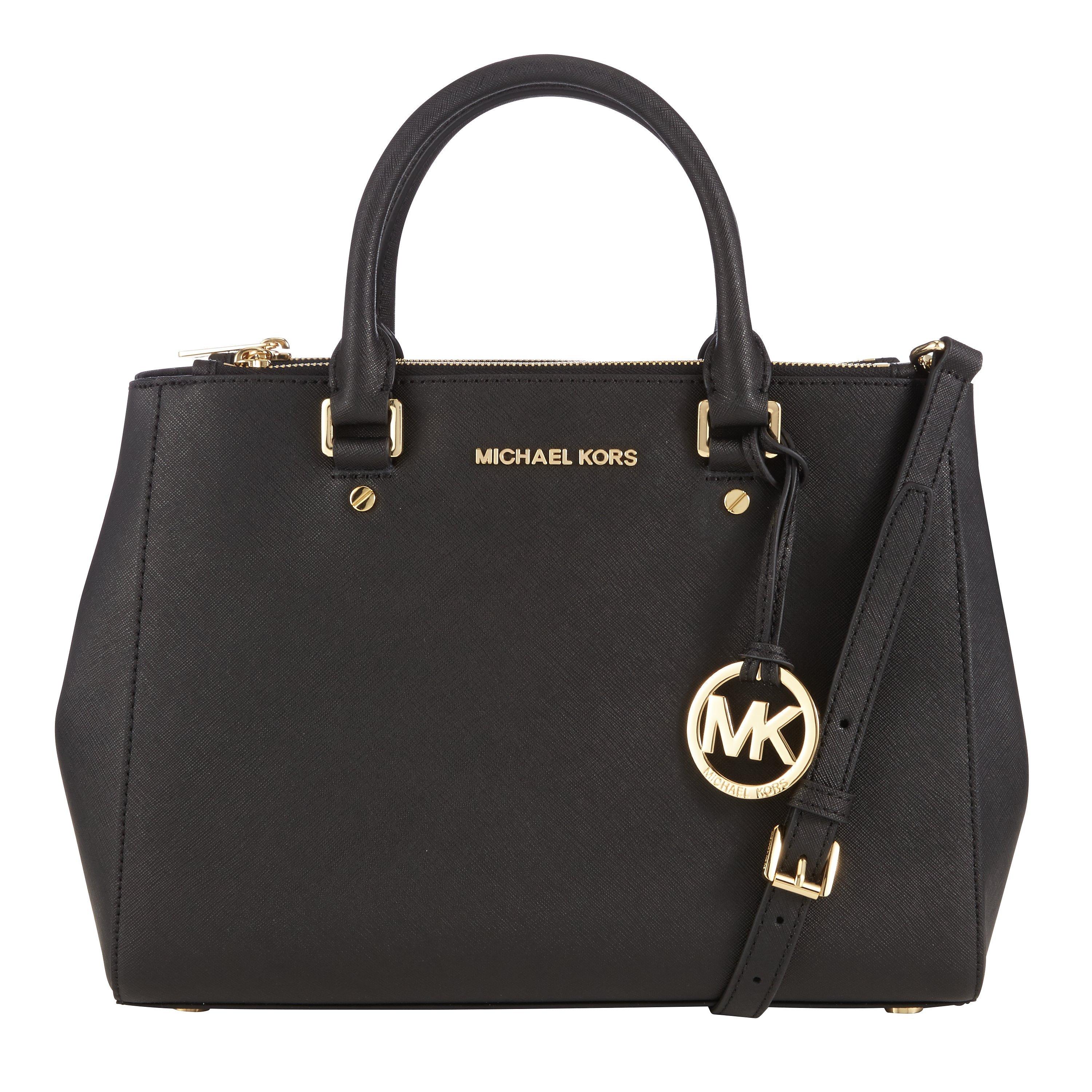 Michael Kors black satchel purse selling like new