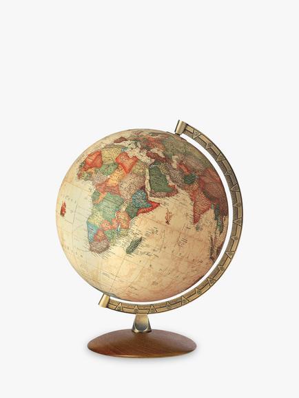 Nova Rico Antiquus Globe, Brown, 30cm, Brown