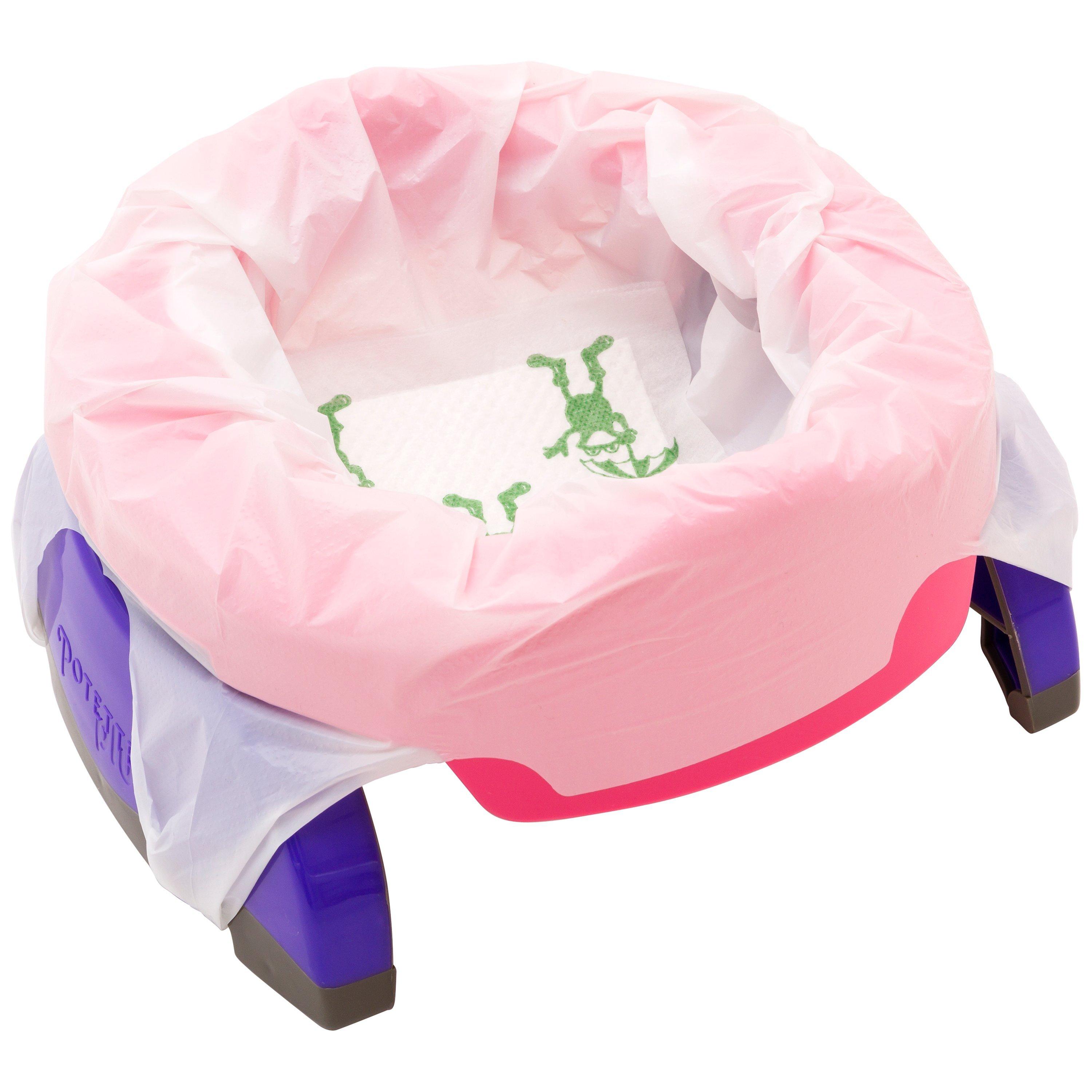 Potette Plus Baby Potty, Pink/Purple