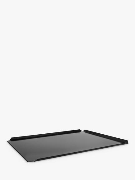 John Lewis Professional Non-Stick Baking Sheet, Large, Black