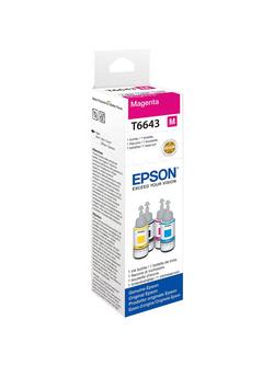 Epson EcoTank T6641 Colour Ink Bottles, Magenta