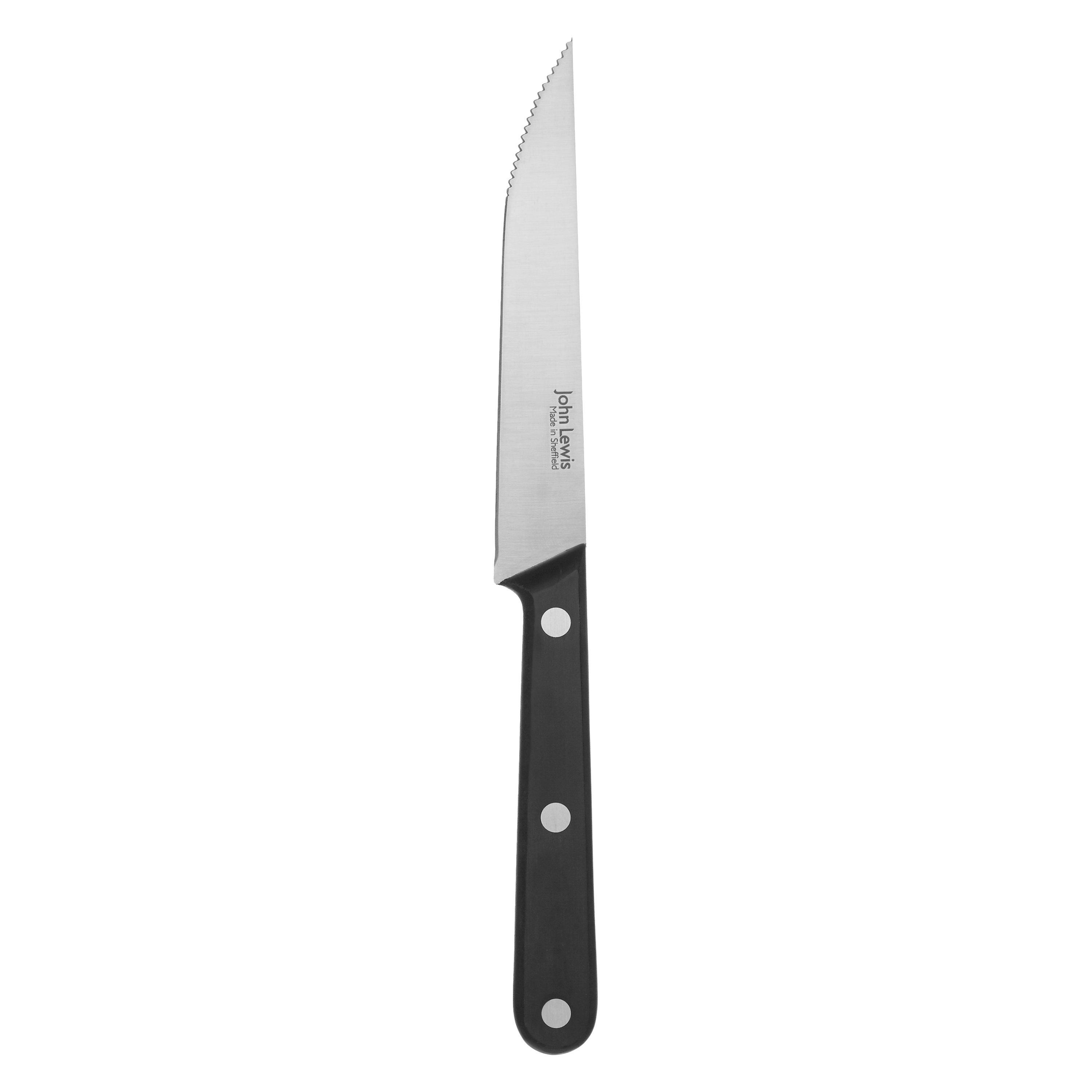 John Lewis Classic Steak Knives, Set of 4