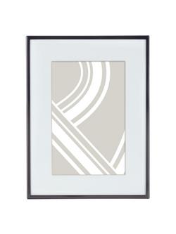 John Lewis Daya Photo Frame & Mount, Gunmetal