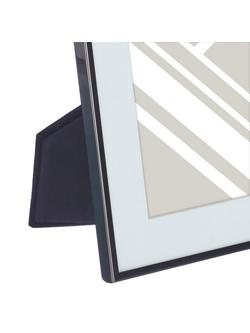 John Lewis Daya Photo Frame & Mount - view 2, Gunmetal