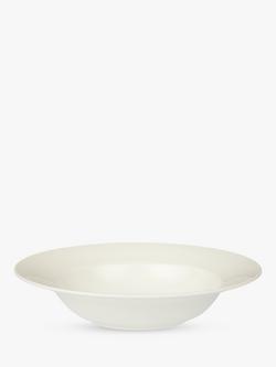 John Lewis Luna Fine China Soup Bowl, Natural, 22.3cm, Natural