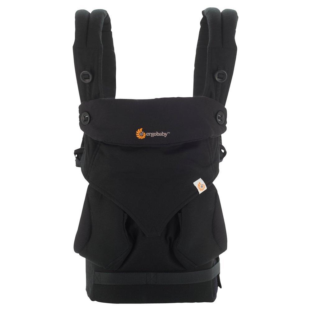 Ergobaby Four Position 360 Baby Carrier, Pure Black