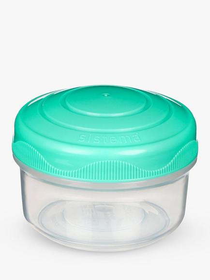 Sistema Mini Bites To Go Snack Box, 130ml, Set of 3, Assorted, Assorted