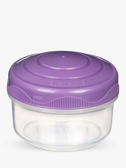 Sistema Mini Bites To Go Snack Box, 130ml, Set of 3, Assorted - view 2, Assorted