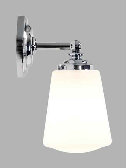 Astro Anton Bathroom Wall Light - view 2, White/Chrome