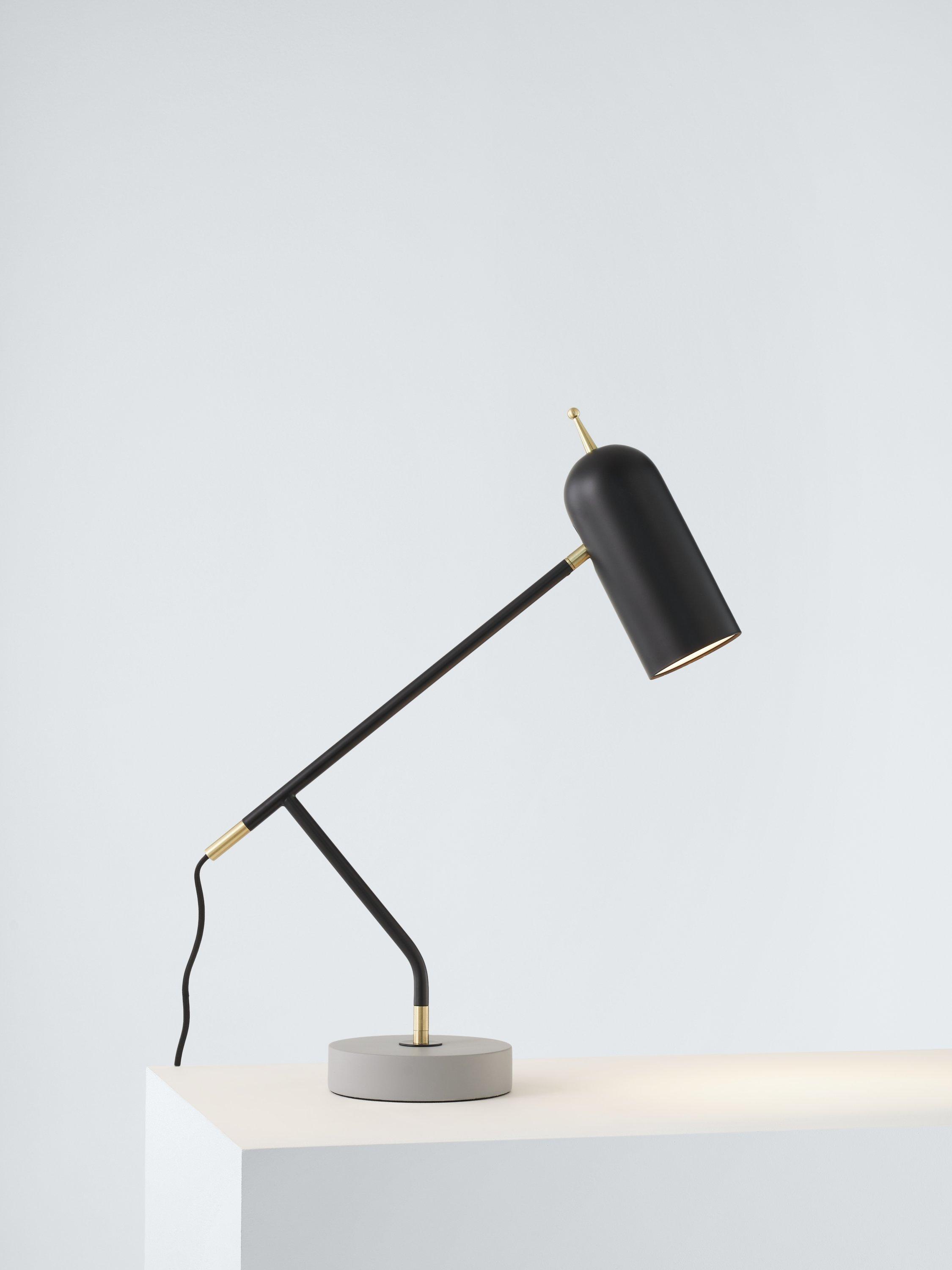 John Lewis No.045 LED Desk Lamp, Black