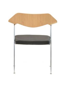 Case Robin Day 675 Chair - view 2, Oak And Chrome