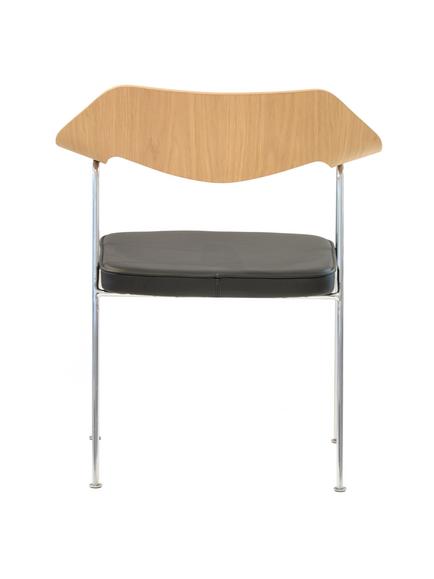 Case Robin Day 675 Chair - view 2, Oak And Chrome