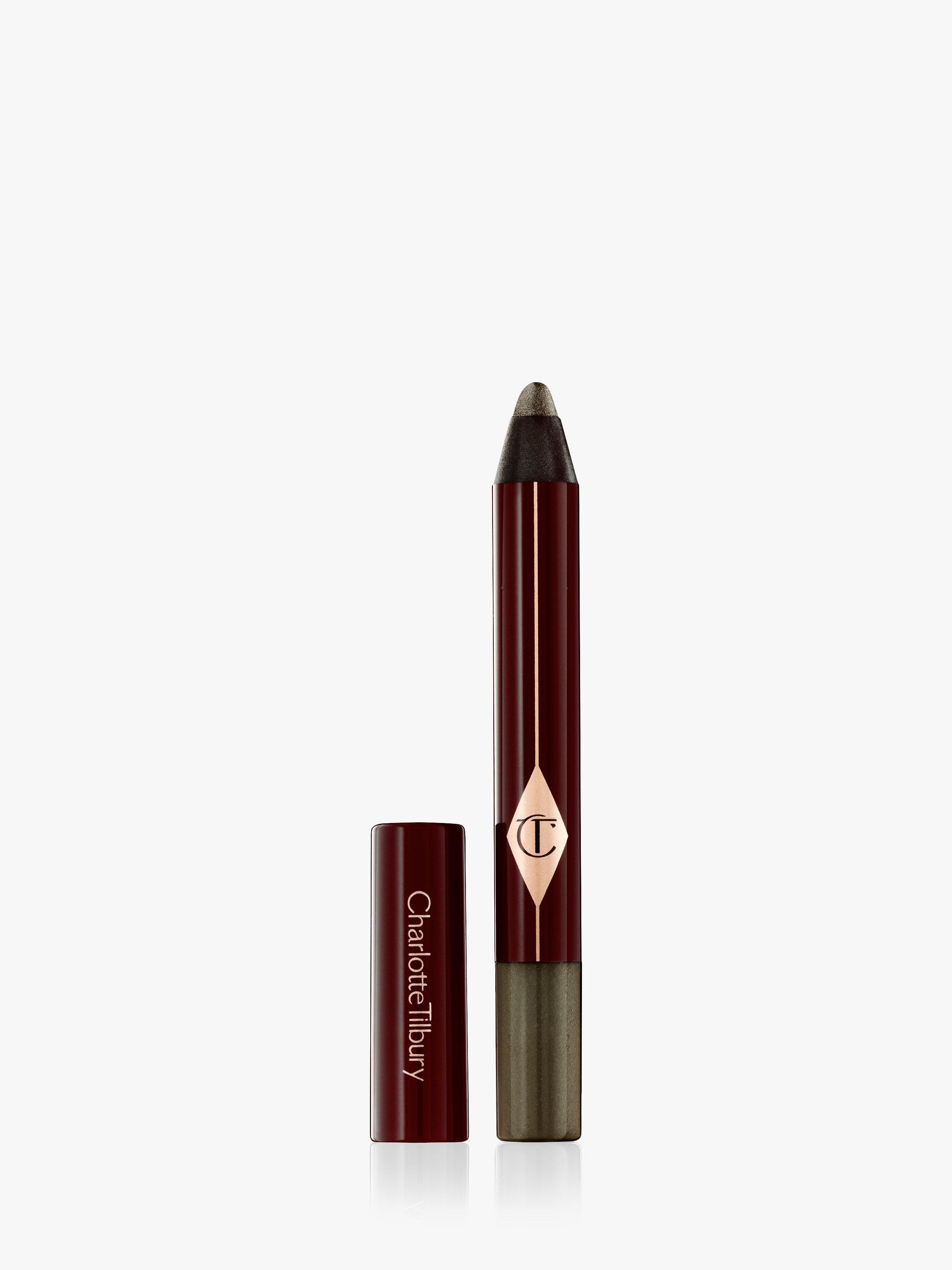 Product image 1 of 4, which shows Charlotte Tilbury Colour Chameleon Eyeshadow Pencil, Smoky Emerald