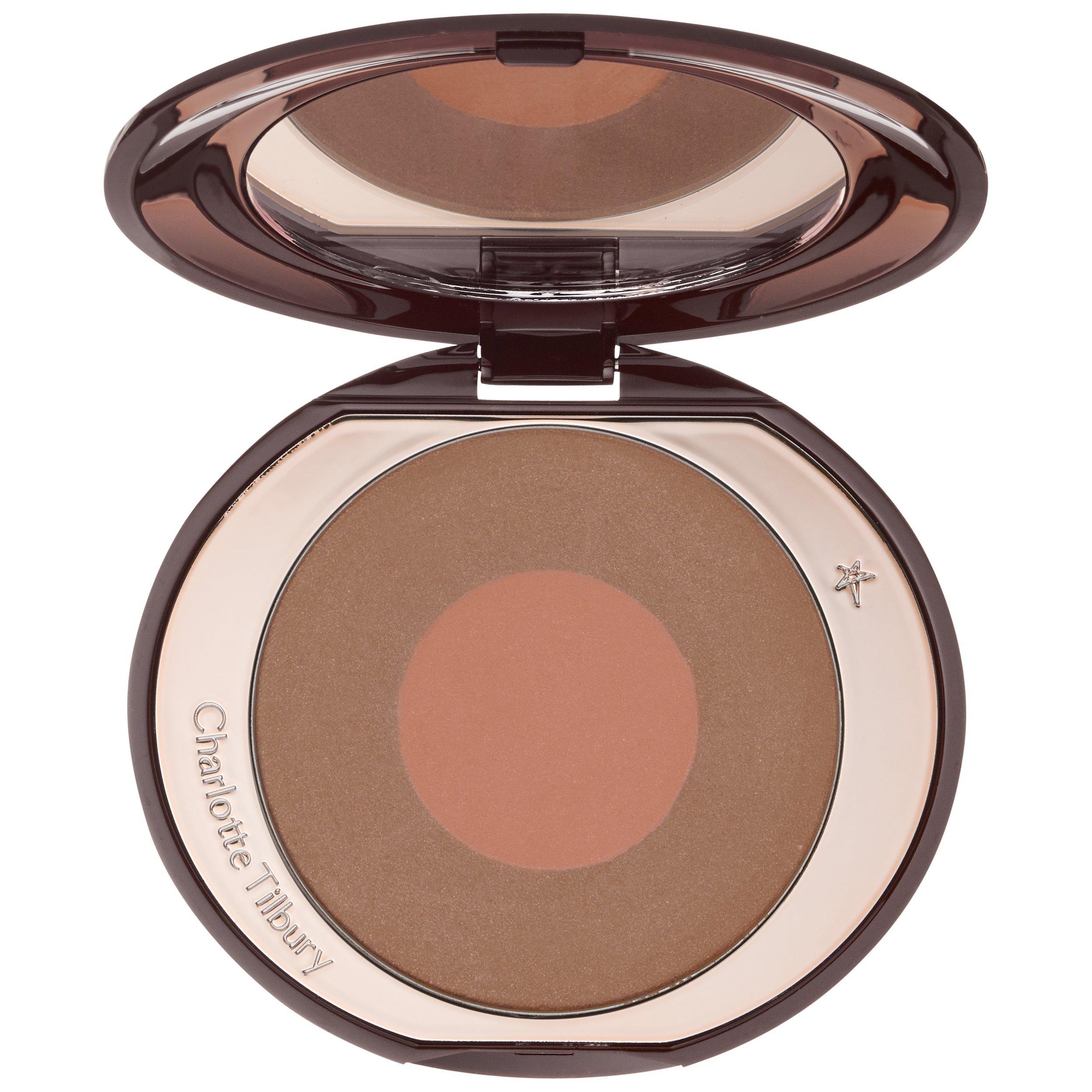 Product image 1 of 2, which shows Charlotte Tilbury Cheek to Chic Blusher, The Climax