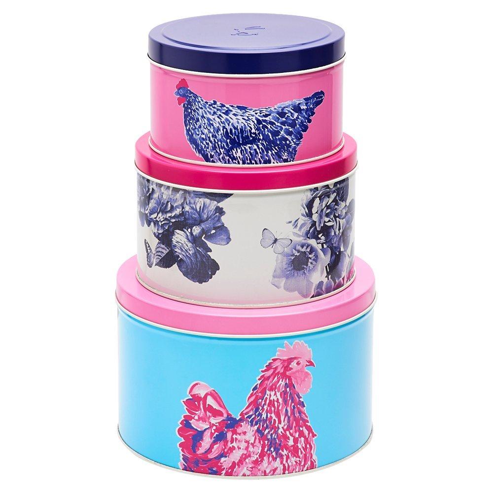 Joules Cake Tins, Set of 3