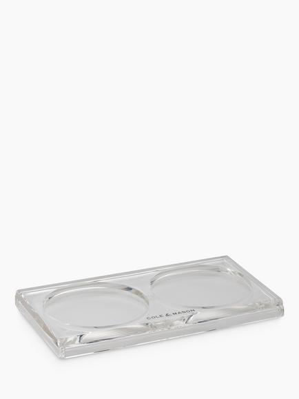 Cole & Mason Acrylic Mill Tray, Clear