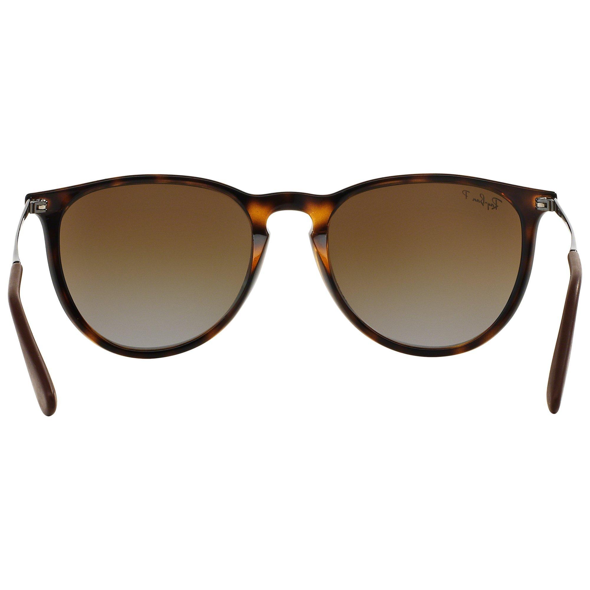 Ray Ban RB4171 Women s Erika Polarised Oval Sunglasses Tortoise Brown Gradient