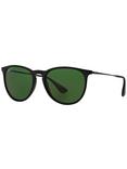 Ray-Ban RB4171 Women's Erika Polarised Oval Sunglasses