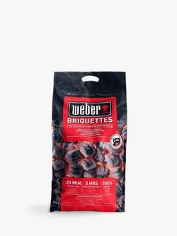 Weber BBQ Briquettes, 8kg, Black