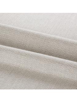 John Lewis Herringbone Furnishing Fabric - view 2, Mole