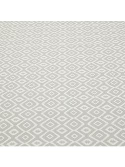 John Lewis Nazca Oilcloth Tablecloth Fabric - view 2, Smoke