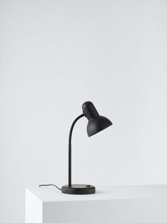 John Lewis Brandon Desk Lamp, Black