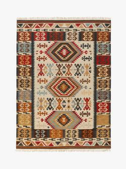 John Lewis Fusion Manisa Kelim Rug, Multi