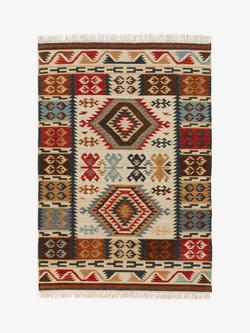 John Lewis Fusion Manisa Kelim Rug, Multi
