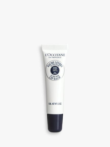 L'OCCITANE Ultra Rich Organic Shea Butter Lip Balm, 12ml, 