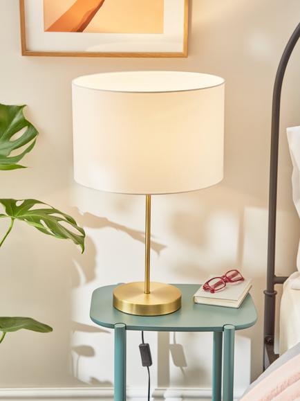 John Lewis Mimi Lampshade, Dia.35cm - view 2, Cream