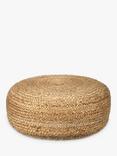 John Lewis Jute Pouffe, Natural