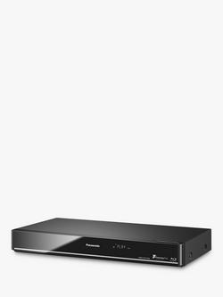Panasonic DMR-PWT550EB Smart 3D 4K Upscaling Blu-ray/DVD Player with HDD Recorder & Freeview Play - view 2, Black