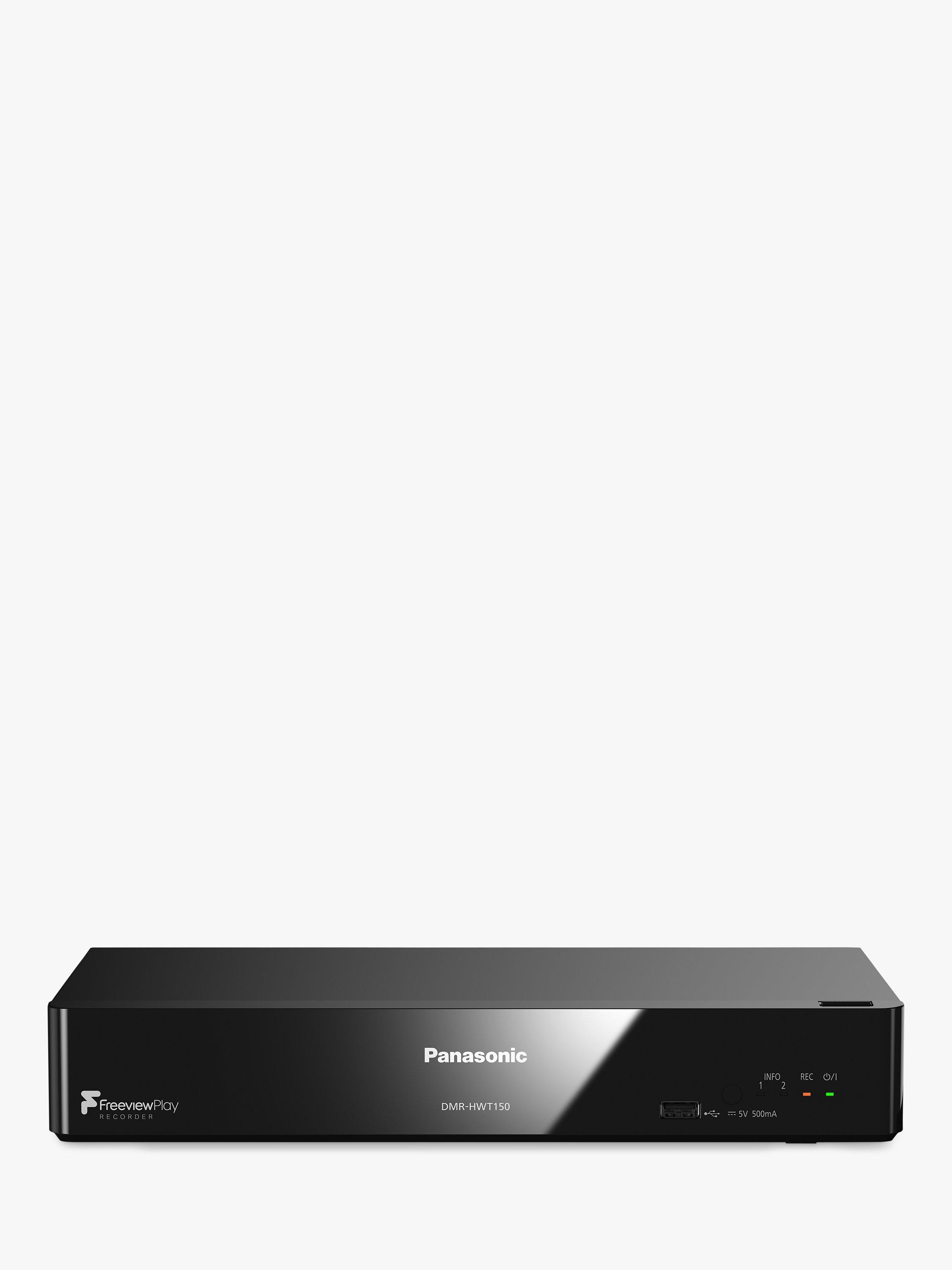 Panasonic DMR-HWT150EB Smart Freeview HD & Freeview Play PVR with 500GB HDD Recorder