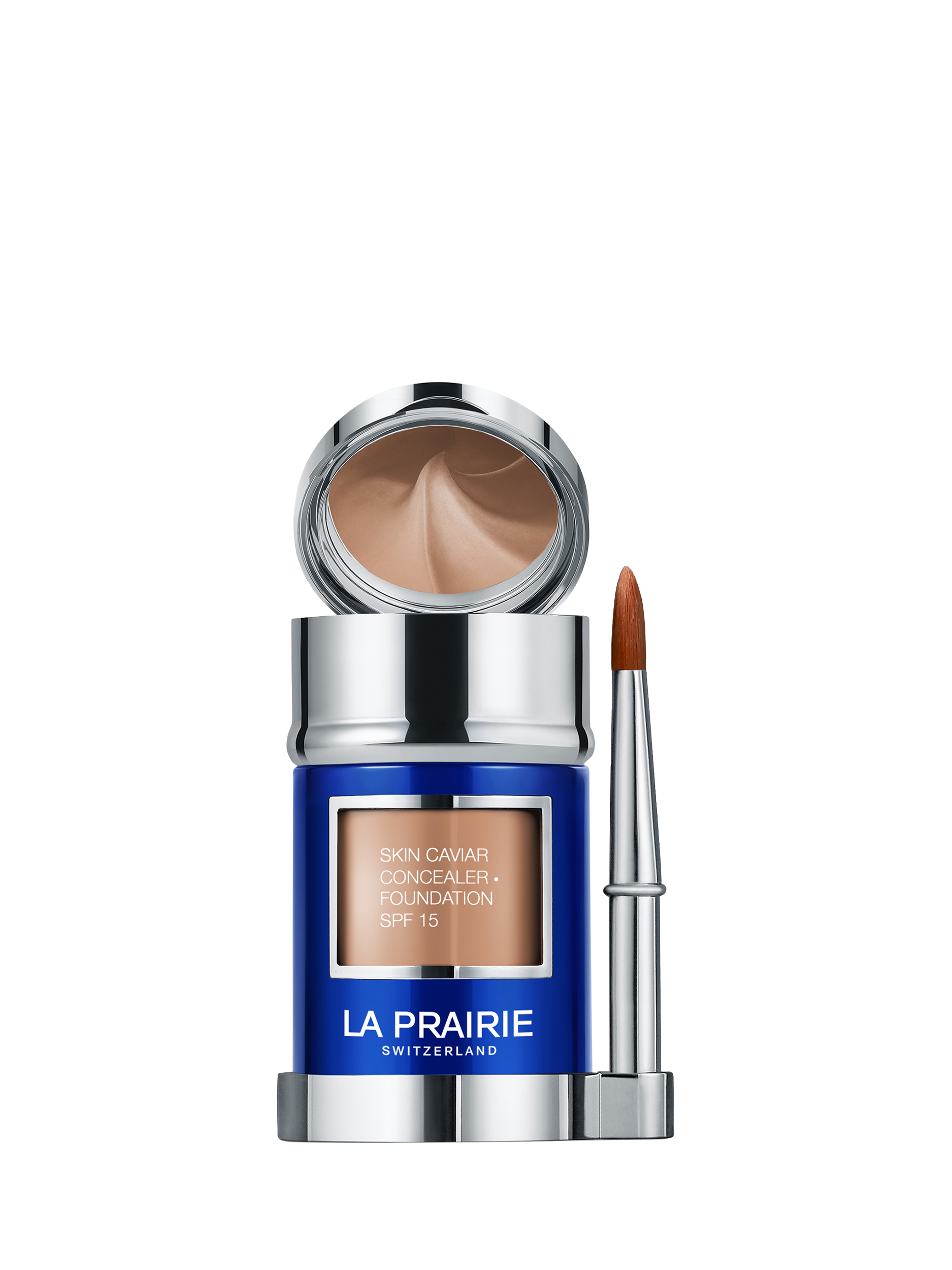 Product image 4 of 6, which shows La Prairie Skin Caviar Concealer Foundation SPF15, Mocha