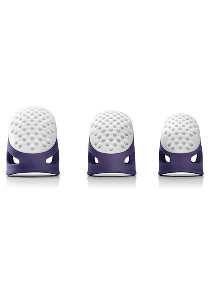 Prym Medium Ergonomics Thimble, Blue/White - view 2, Blue/White