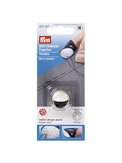 Prym Large Ergonomics Thimble, Blue/White, Blue/White