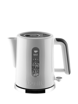 Dualit Studio Kettle, 1.5L, White/Grey, White/Grey