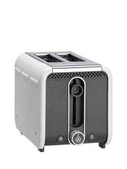 Dualit Studio 2-Slice Toaster, White, White
